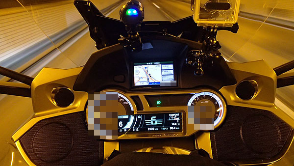 笹子トンネル内では１８℃までグングンと気温が上昇